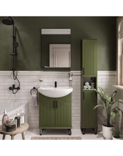 Мебель для ванной Сочи 65 зеленая Diwo