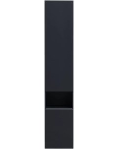 Шкаф пенал Infinity 35 R подвесной черный матовый Allen brau
