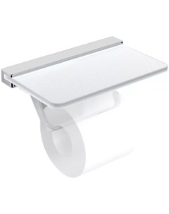 Держатель туалетной бумаги 32041B с полкой для телефона Langberger