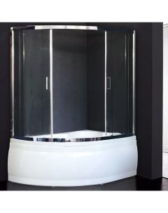 Душевое ограждение 150 стекло прозрачное Royal bath