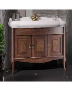 Тумба с раковиной Лоренцо 100 светлый орех Opadiris