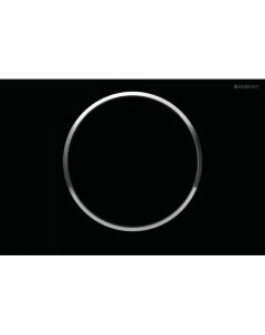 Кнопка смыва Sigma 10 115 758 KM 5 черный хром Geberit