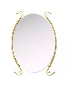Зеркало в ванную Edera 65 золотое Migliore