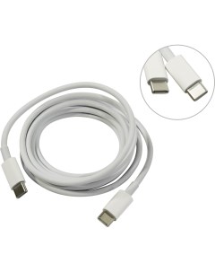 Кабель USB Type C USB Type C MFi экранированный быстрая зарядка 2 м белый A1739 MLL82ZM A Apple