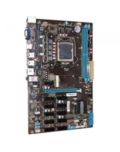Материнская плата BTC Gladiator Socket1151 Intel B250 2xDDR3 PCI Ex16 4SATA3 5 1 ch GLAN 4 USB 3 0 V Esonic
