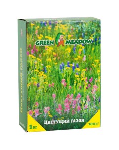 Семена газонной травы Цветущий мавританский газон 1 кг Green meadow