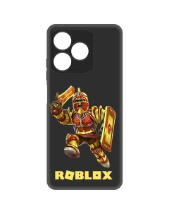 Чехол накладка Soft Case Roblox Рэдклифф для Realme C61 черный Krutoff