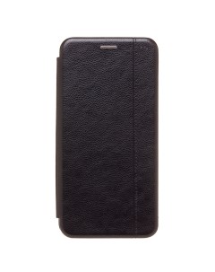 Чехол для Samsung SM A155F Galaxy A15 флип боковой кожзам 3 черный Promise mobile