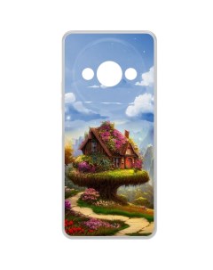 Чехол накладка Clear Case Дом на дереве для Xiaomi Poco C61 Krutoff