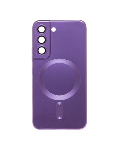 Чехол для Samsung SM S901B Galaxy S22 силиконовый Matte MagSafe пурпурный Promise mobile