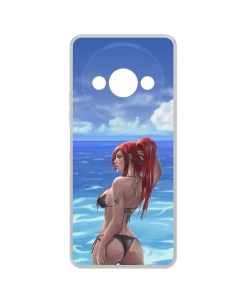 Чехол накладка Clear Case Купальник женский для Xiaomi Poco C61 Krutoff