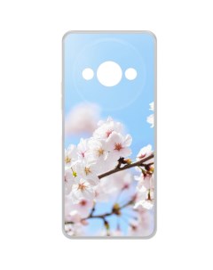 Чехол накладка Clear Case Цветение для Xiaomi Poco C61 Krutoff