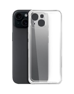 Клип кейс Silicone для Apple iPhone 15 Transparent Borasco