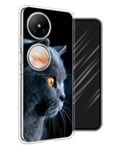 Чехол на Huawei Pocket 2 Благородный кот британец Awog