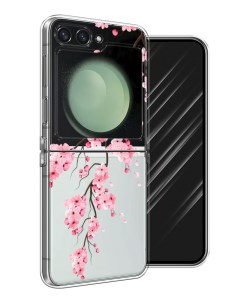 Чехол на Samsung Galaxy Z Flip 6 Розовая сакура Awog