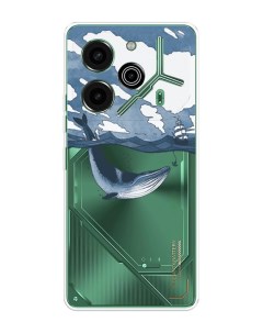 Чехол на Tecno Pova 6 Pro 5G Большой кит Case place