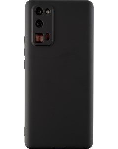 Чехол матово силиконовый для Huawei Honor 30 Pro Black Nobrand