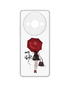 Чехол накладка Clear Case Мой стиль для Xiaomi Poco C61 Krutoff