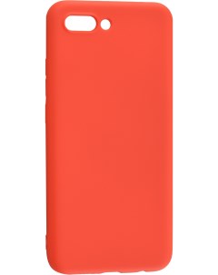 Чехол матово силиконовый для Huawei Honor 10 Red Nobrand