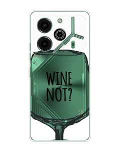 Чехол на Tecno Pova 6 Pro 5G Wine not white Case place