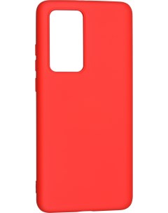 Чехол матово силиконовый для Huawei P40 Pro Red Nobrand