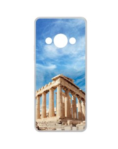 Чехол накладка Clear Case Греция Парфенон для Xiaomi Poco C61 Krutoff