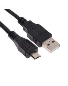 Кабель 13700 UMCR10BK Micro USB USB 1 м черный Mirex