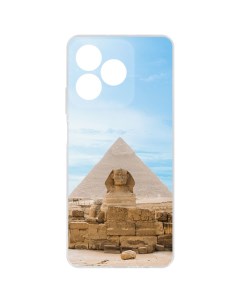 Чехол накладка Clear Case Египет Сфинкс для Realme C61 Krutoff