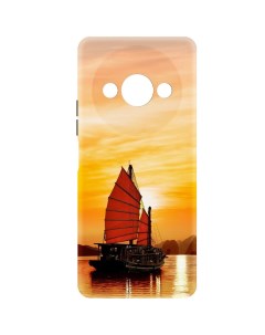 Чехол накладка Soft Case Вьетнам Бухта Халонг для Xiaomi Poco C61 черный Krutoff