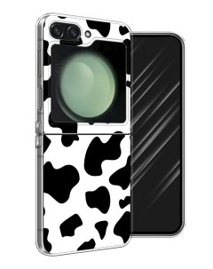 Чехол на Samsung Galaxy Z Flip 6 Пятна коровы Awog