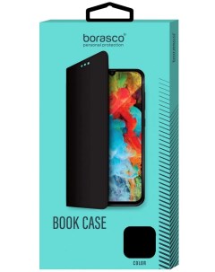 Чехол книжка для Samsung Galaxy A73 черный Book Case Borasco