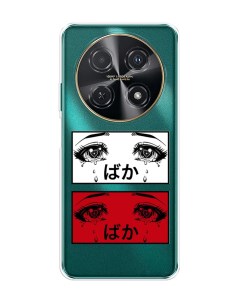 Чехол на Huawei Nova 12i Красные глаза манга Case place