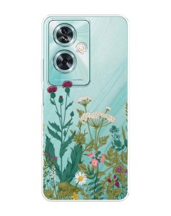 Чехол на OnePlus Nord N30 SE Дикие полевые цветы Case place