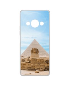Чехол накладка Clear Case Египет Сфинкс для Xiaomi Poco C61 Krutoff
