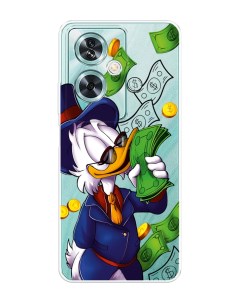Чехол на OnePlus Nord N30 SE Scrooge McDuck with Money Case place