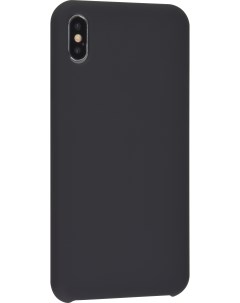 Чехол силиконовый Case для Apple iPhone Xs Max черный Nobrand