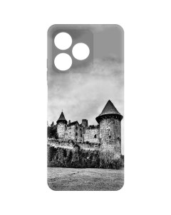 Чехол накладка Soft Case Старый замок для Realme C61 черный Krutoff