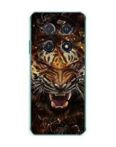 Чехол на Huawei Nova 12i Тигр осколки Case place
