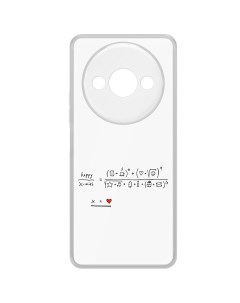 Чехол накладка Clear Case Праздничная формула для Xiaomi Poco C61 Krutoff