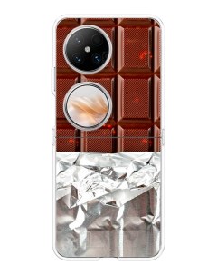 Чехол на Huawei Pocket 2 Шоколад в обертке Case place