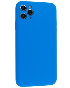 Чехол силиконовый Case для Apple iPhone 11 Pro Max синий Nobrand