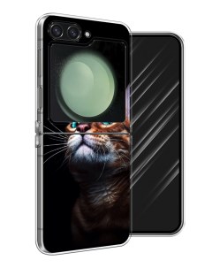 Чехол на Samsung Galaxy Z Flip 6 Мечтательный кот Awog