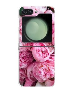 Чехол на Samsung Galaxy Z Flip 6 Розовые пионы Case place
