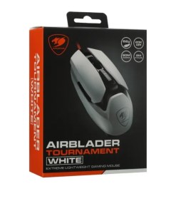 Мышь AirBlader Tournament White Cougar