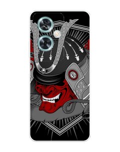 Чехол на OnePlus Nord N30 SE Красная маска самурая Case place