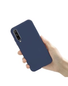Чехол матово силиконовый для Huawei Y9S Blue Nobrand