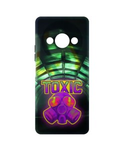 Чехол накладка Soft Case Cтандофф 2 Стикер Toxic для Xiaomi Poco C61 Krutoff