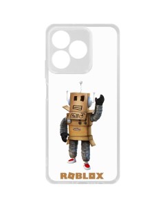 Чехол накладка Clear Case Roblox Мистер Робот для Realme C61 Krutoff