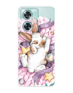 Чехол на OnePlus Nord N30 SE Кролик спит Case place