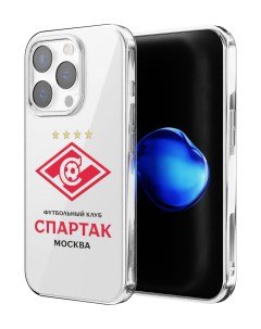 Чехол для iPhone 14 Pro противоударный Футбольный клуб Спартак Mcover
